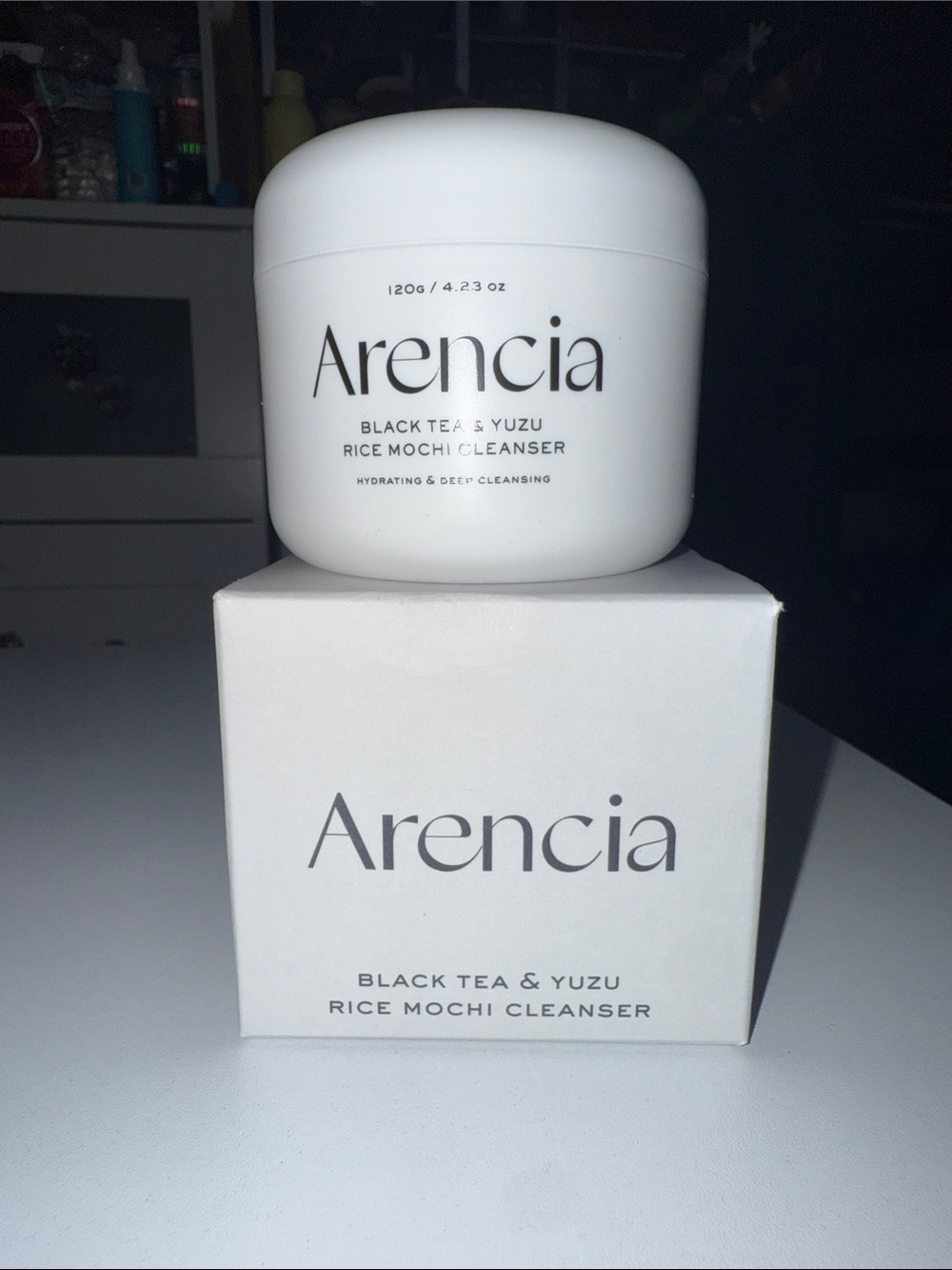 White Black Tea & Yuzu Rice Mochi Cleanser - Hydrating Facial Cleanser